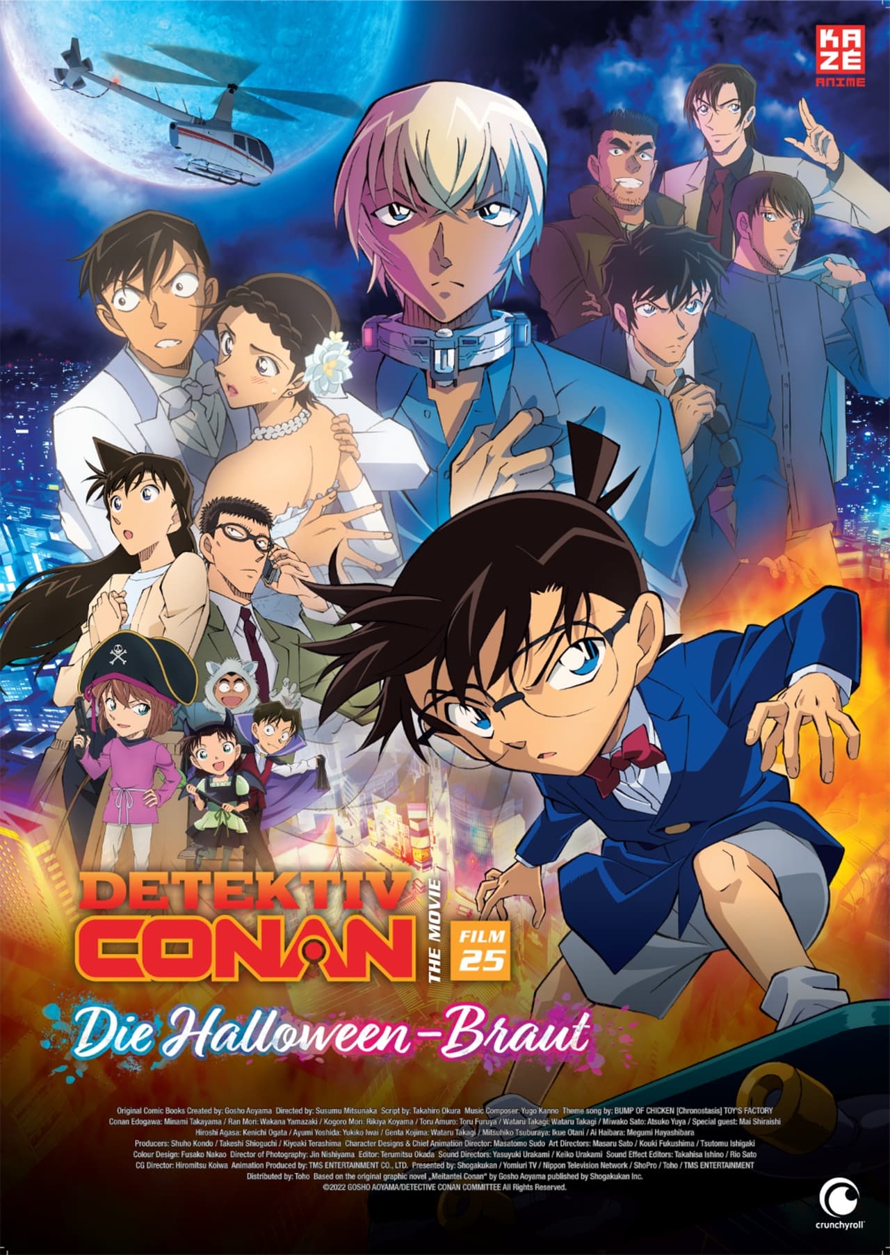 Anime Detective Conan Movie 25: The Bride of Halloween